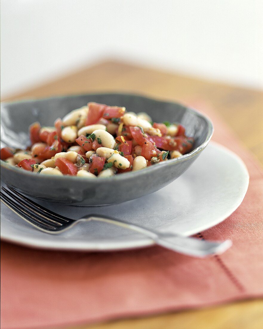 Cannellini Tomato Salad