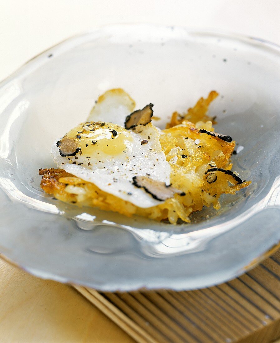 Fried Egg with Potato Rosti