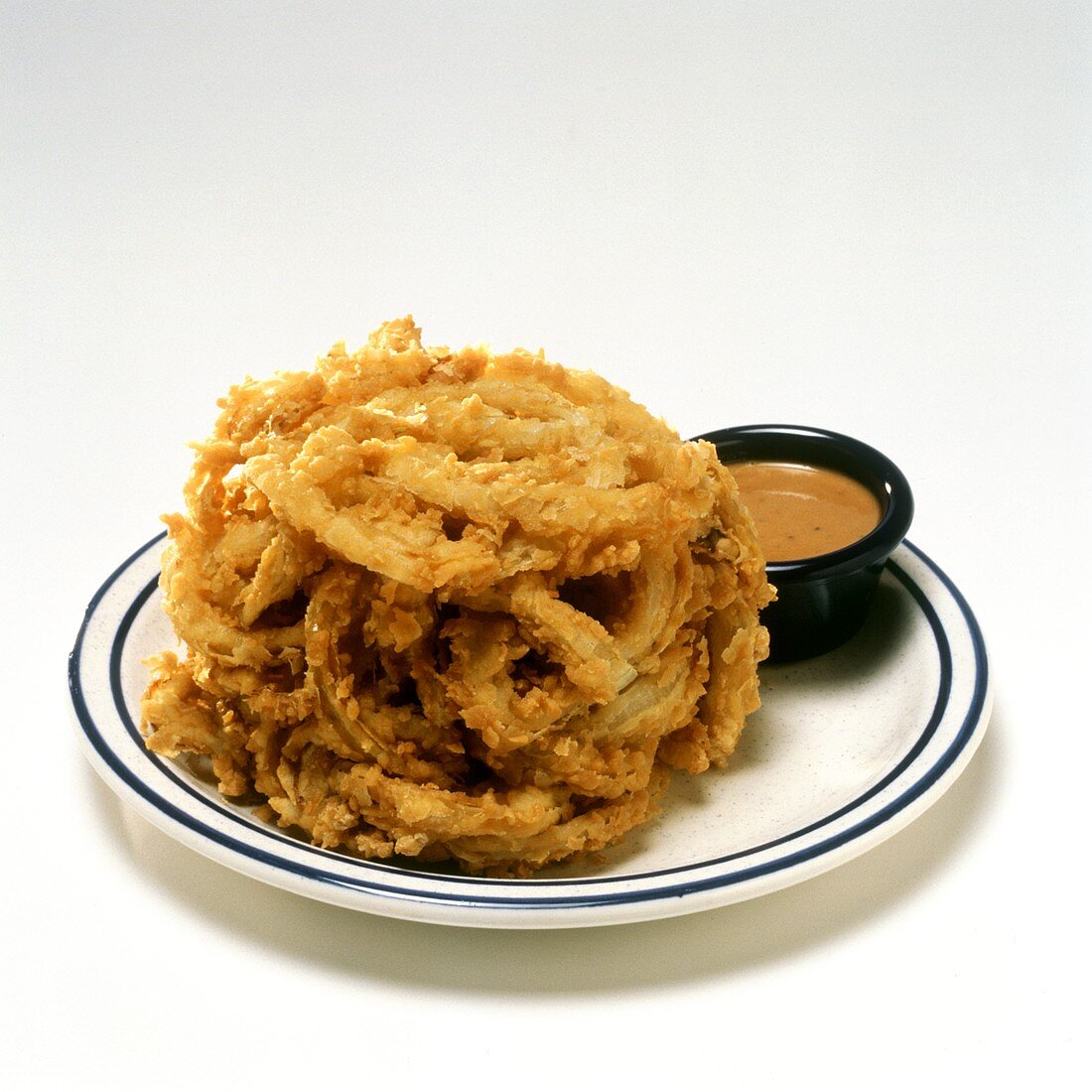 Pile of Fried Onion Rings