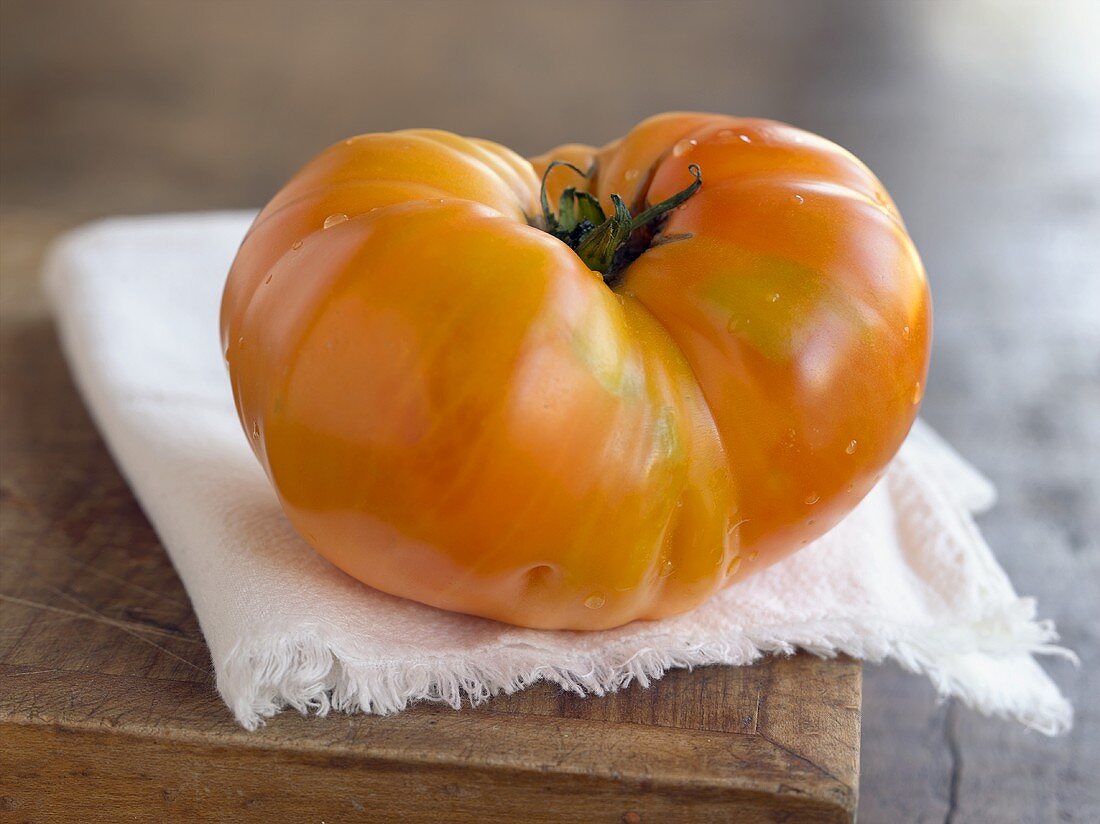 Large beefsteak tomato