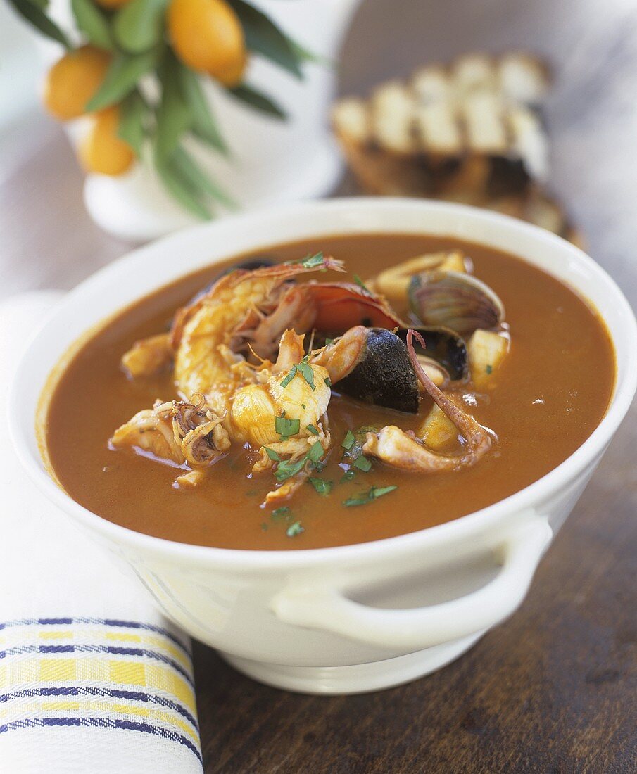 Seafood soup