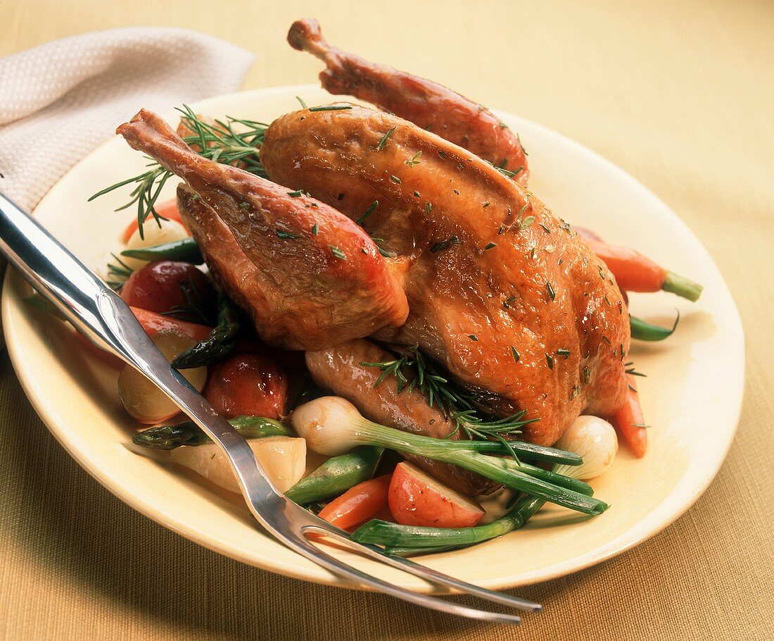 Roasted Guinea Hen