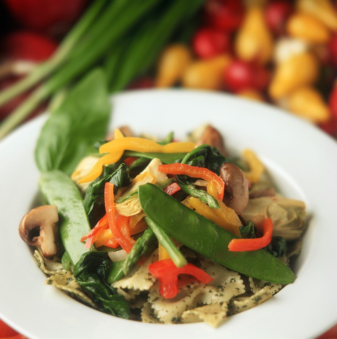 Farfalle Pasta with Vegetables