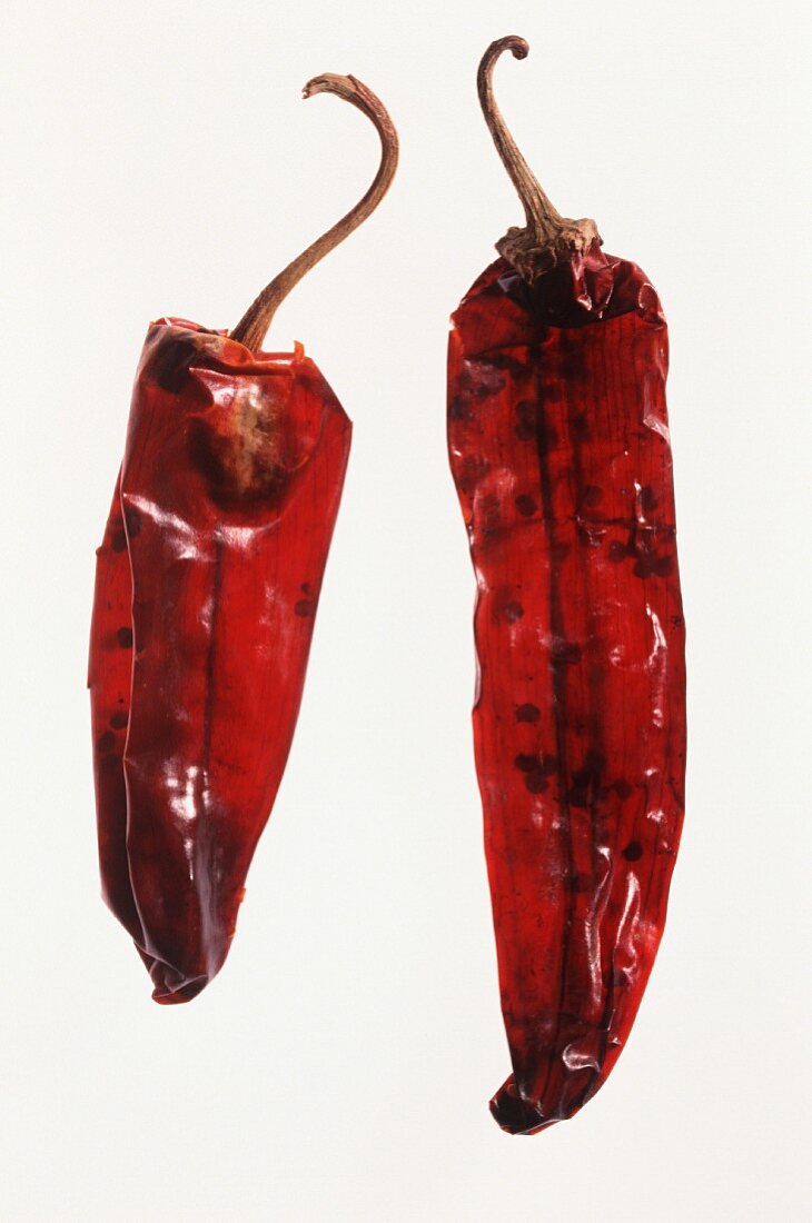 Two dried chillies