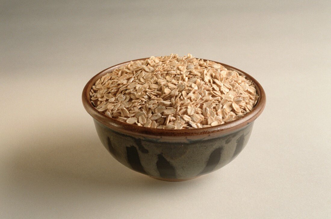 A bowl of oats
