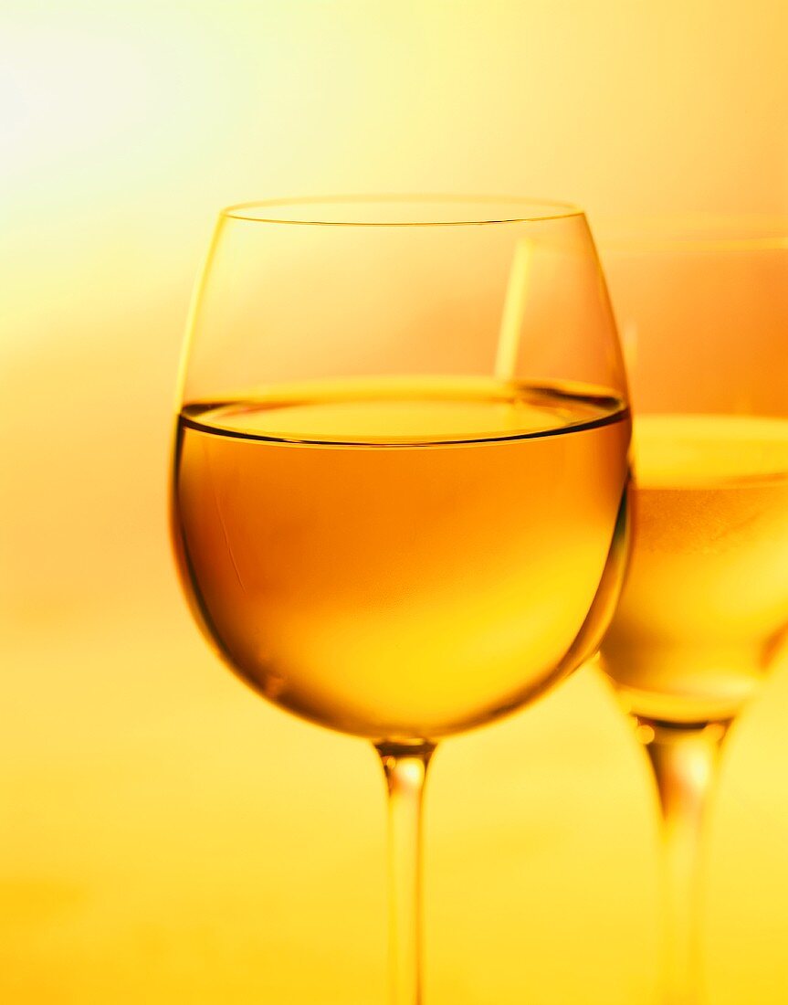 White Wine in a Glass
