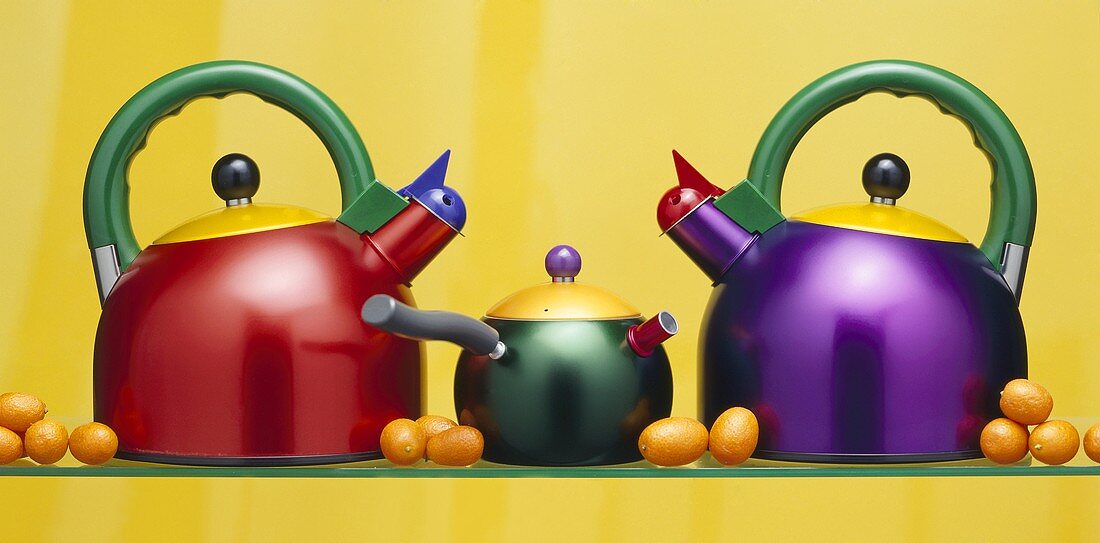 Colorful Kettles