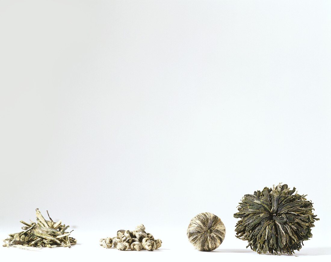 Four Types of Chinese Tea