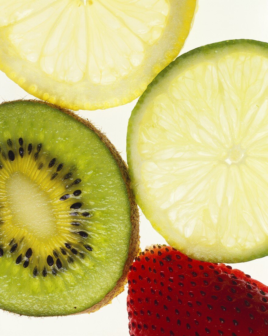 Assorted Fruit Slices (Backlit)