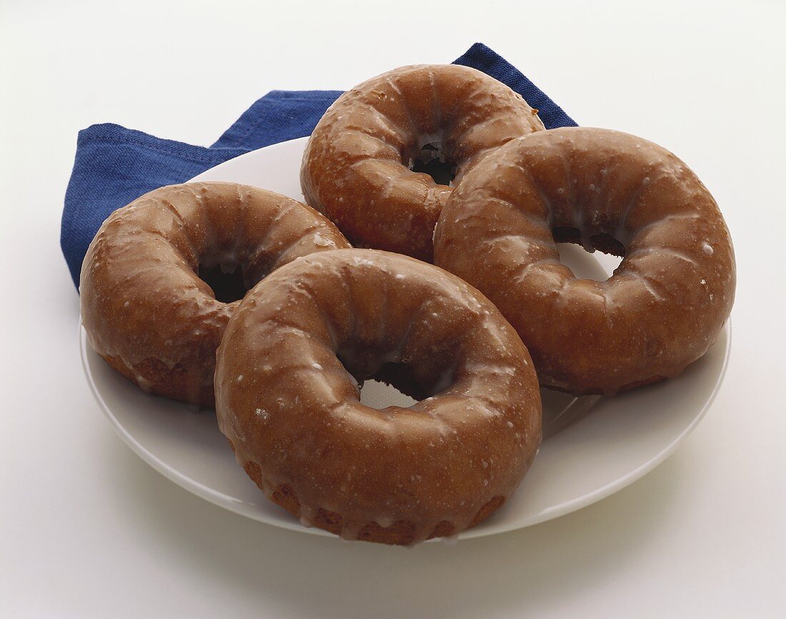 Four Glazed Donuts