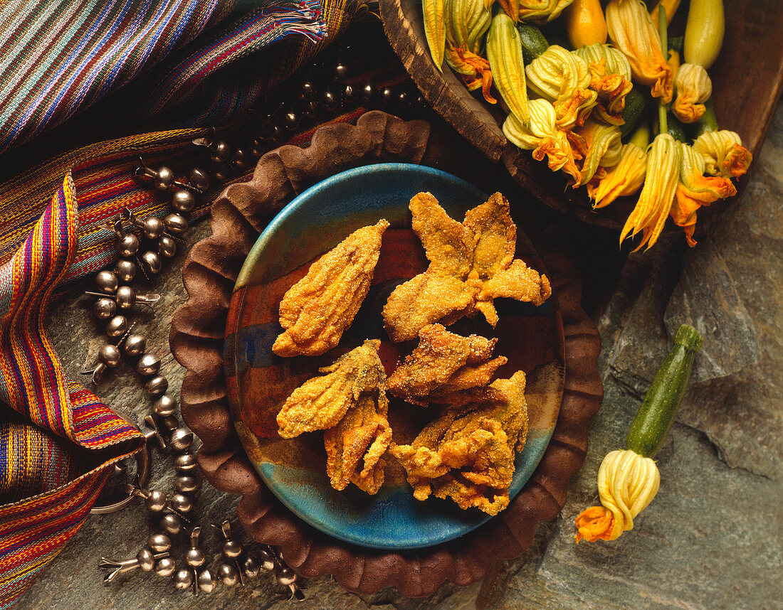 Fried Zucchini Blossoms