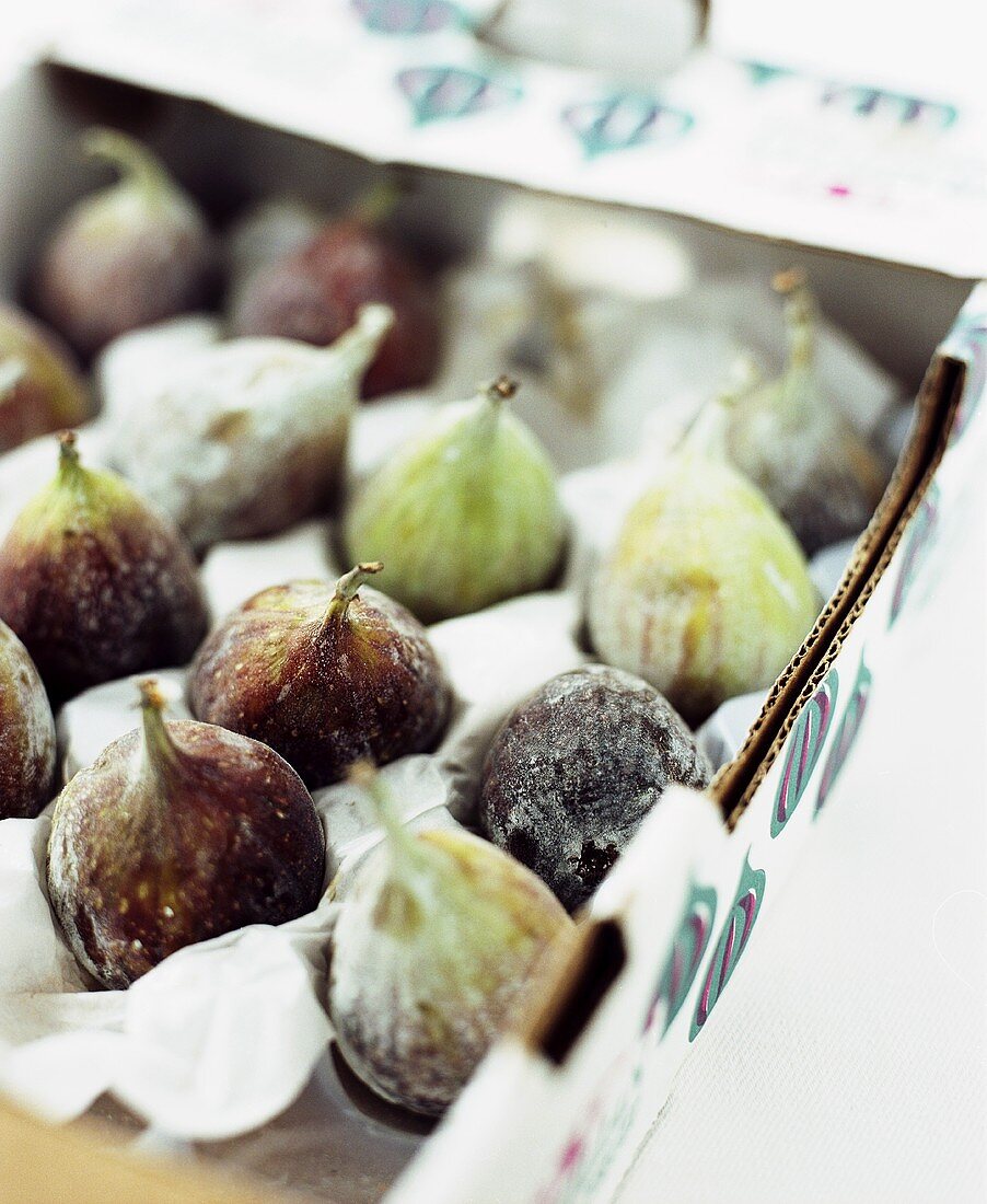 Figs in a Produce Box