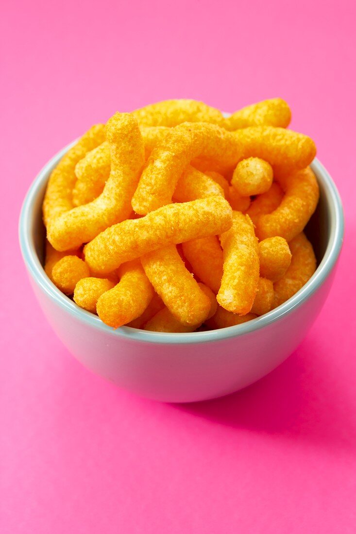 Bowl Full of Cheese Puffs