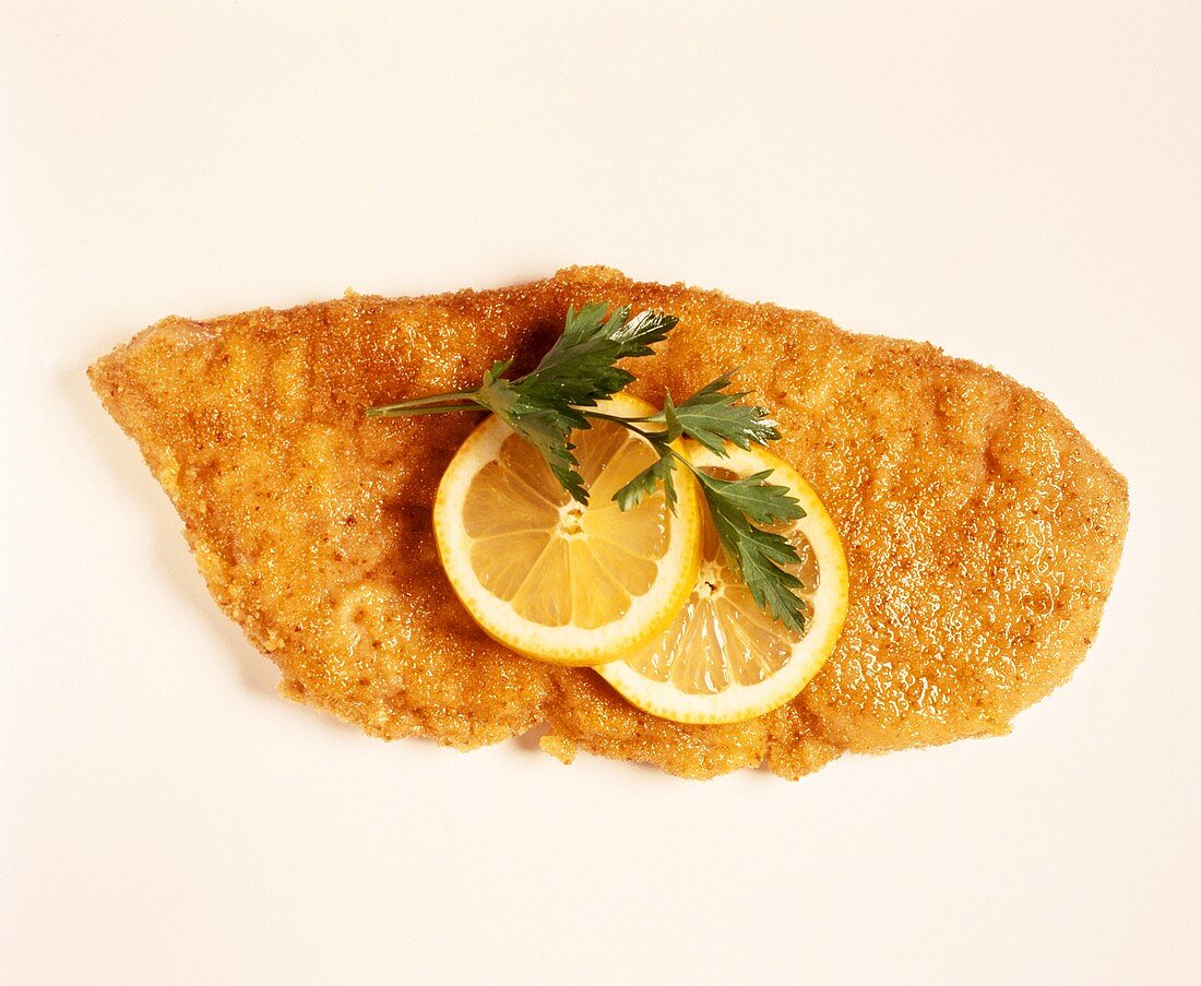 Breaded Veal Cutlet with Lemon