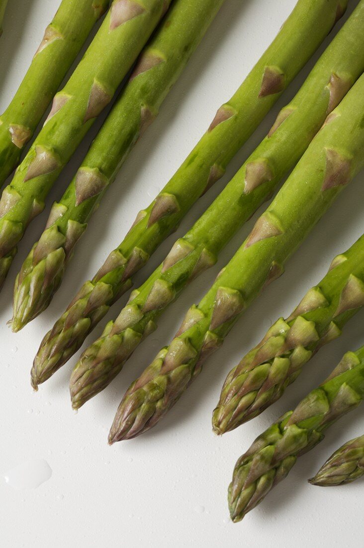 Tips of Asparagus Spears