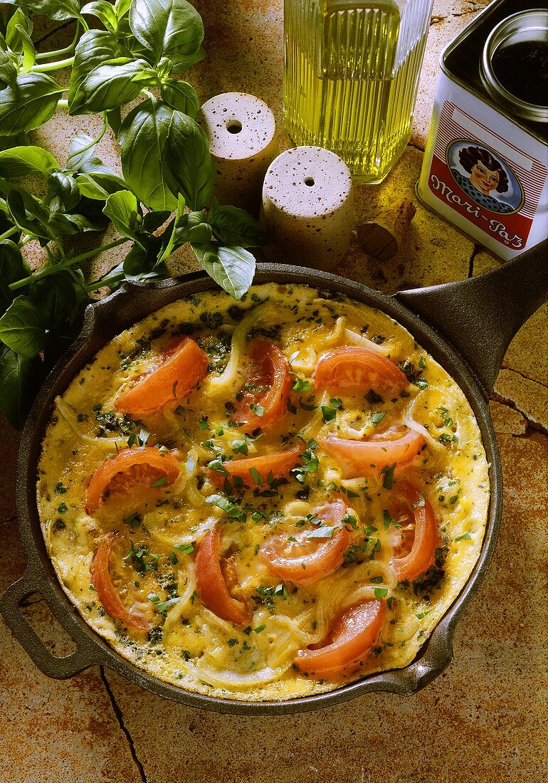 Omelet from the Canary Islands