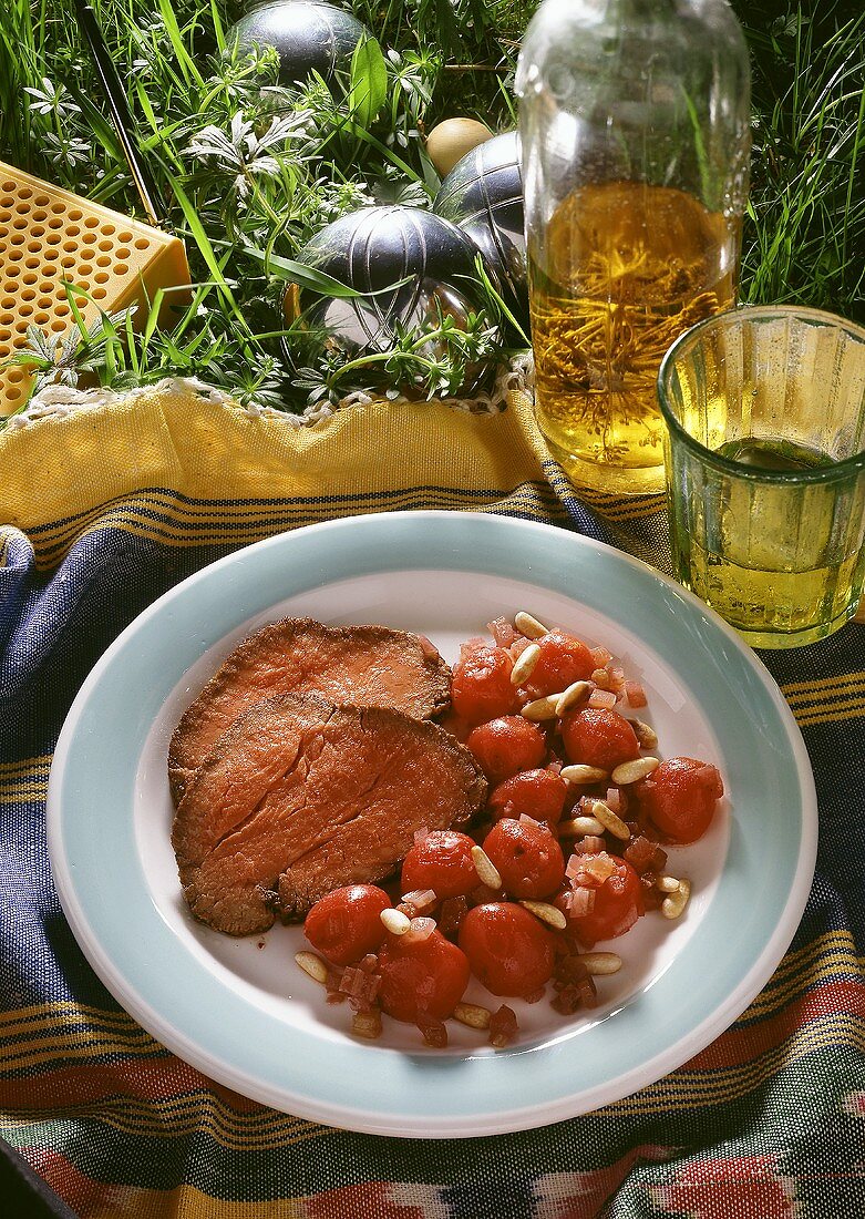 Rinderfilet mit Kirschchutney