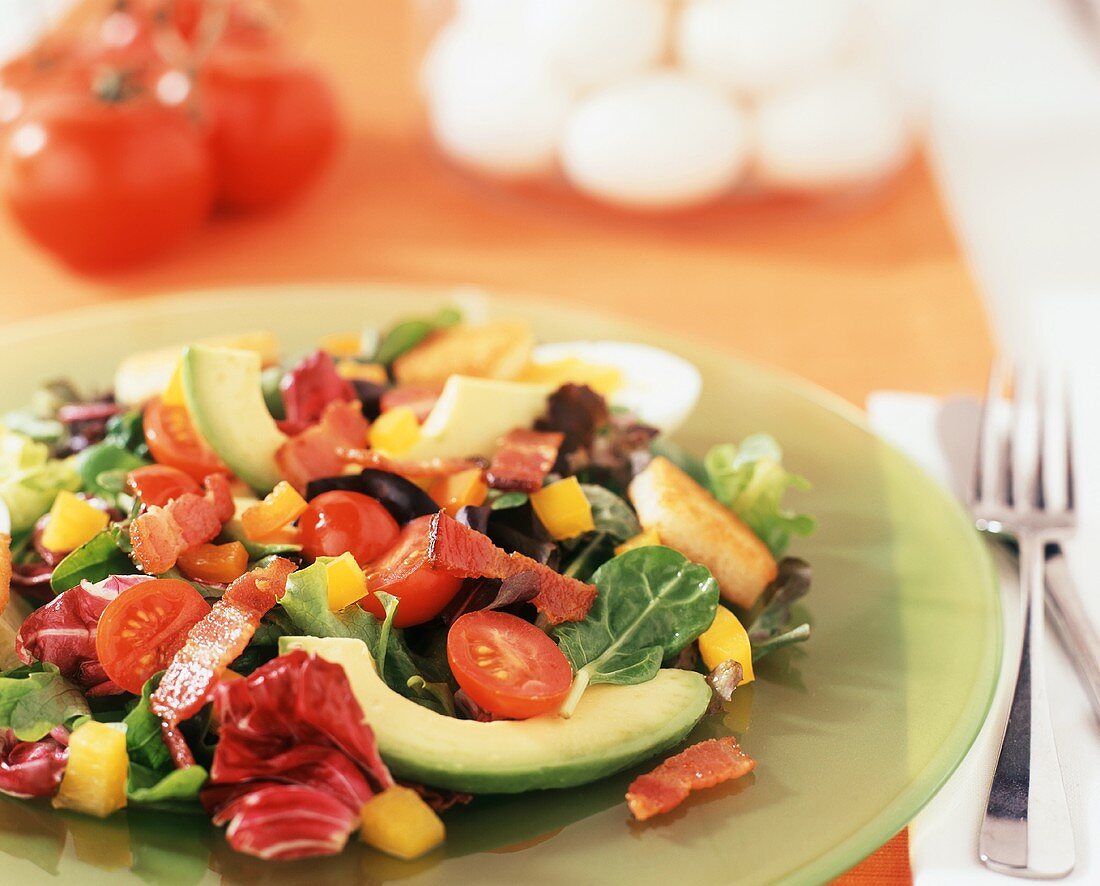 Bacon and Avocado Salad