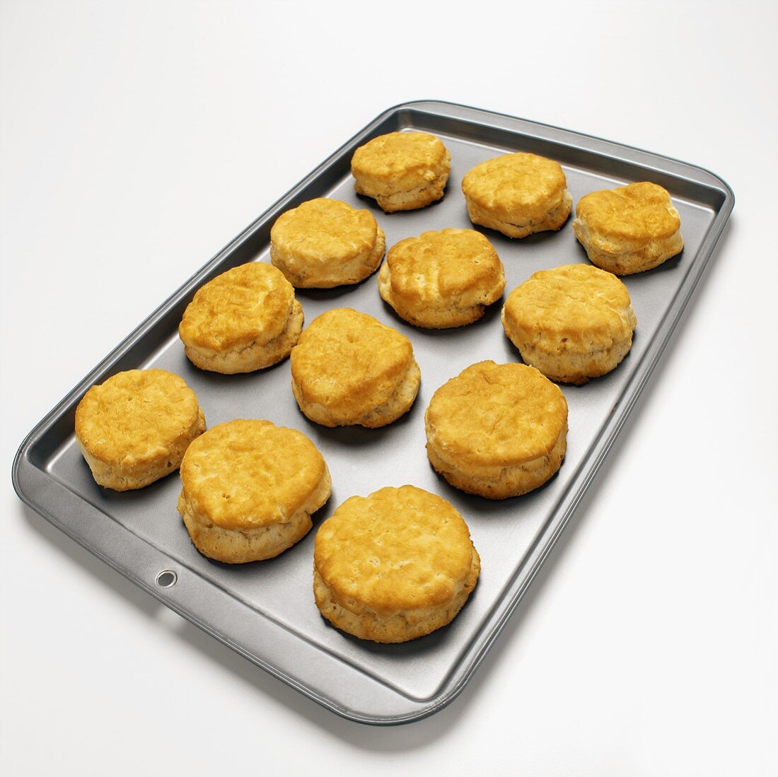 Buttermilk scones on baking tray