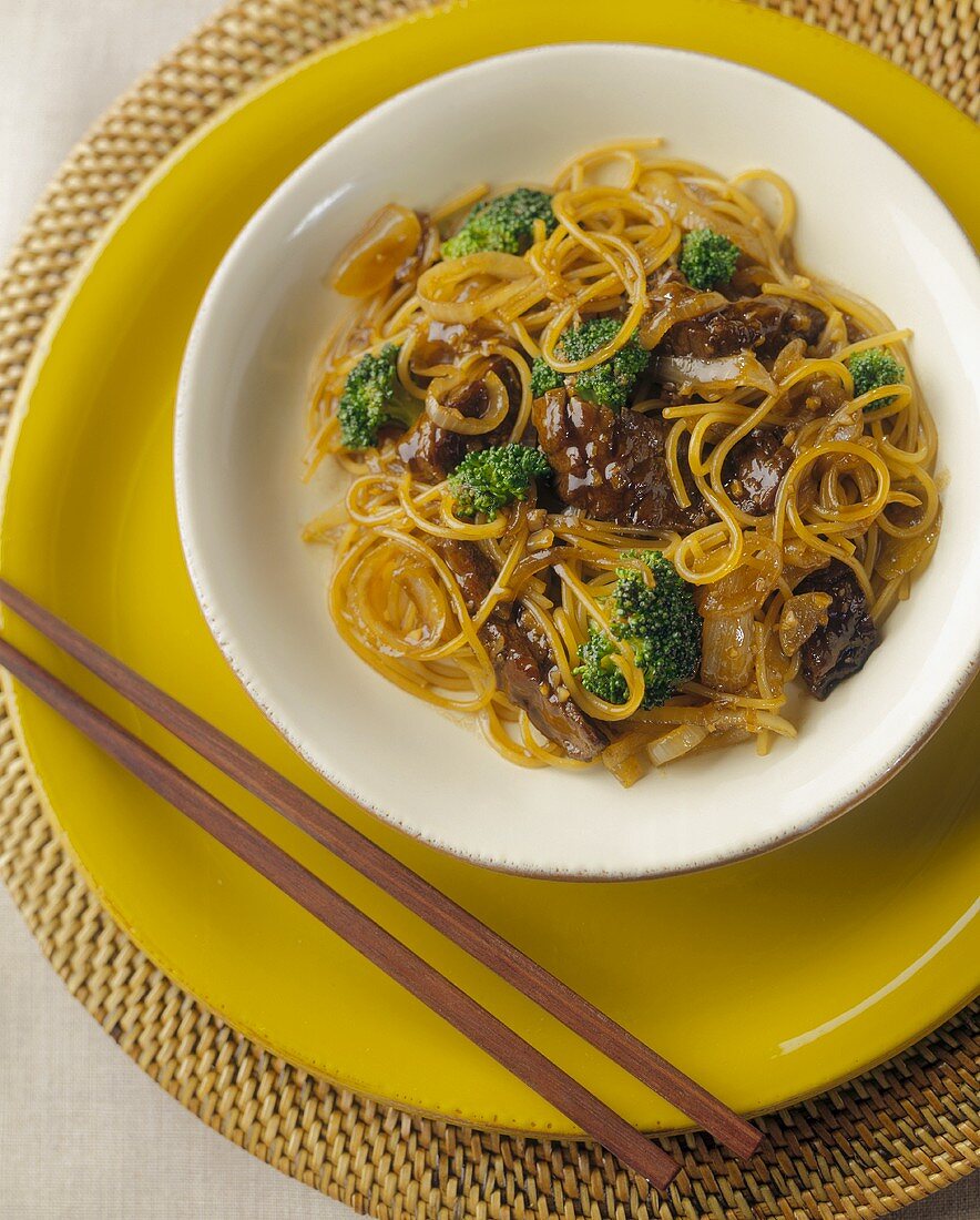 Beef, Broccoli and Pasta Stir Fry