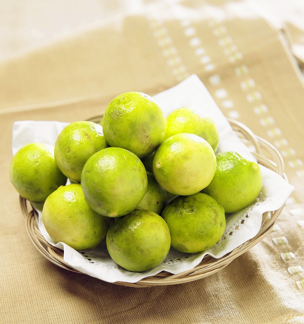 A Basket of Key Limes