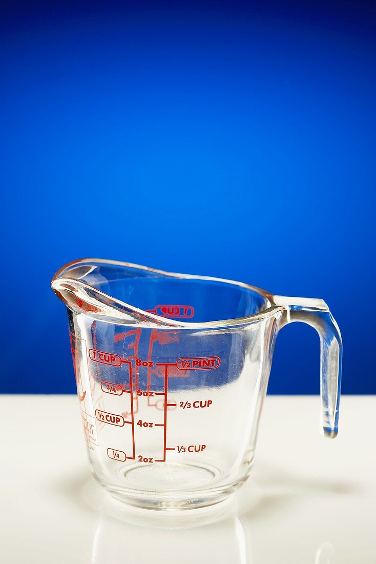 A Glass Measuring Pitcher