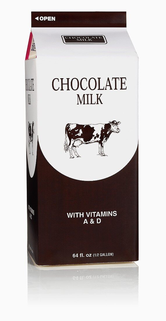 Chocolate milk in Tetra Pak carton (USA)