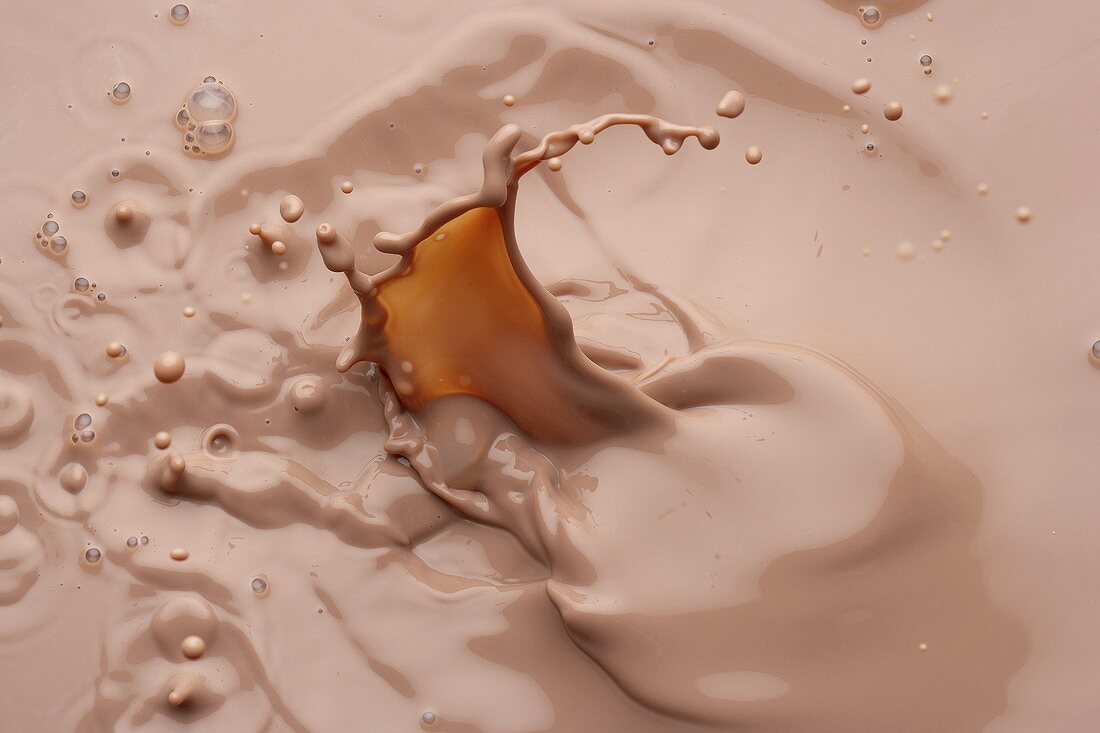 A Chocolate Milk Splash