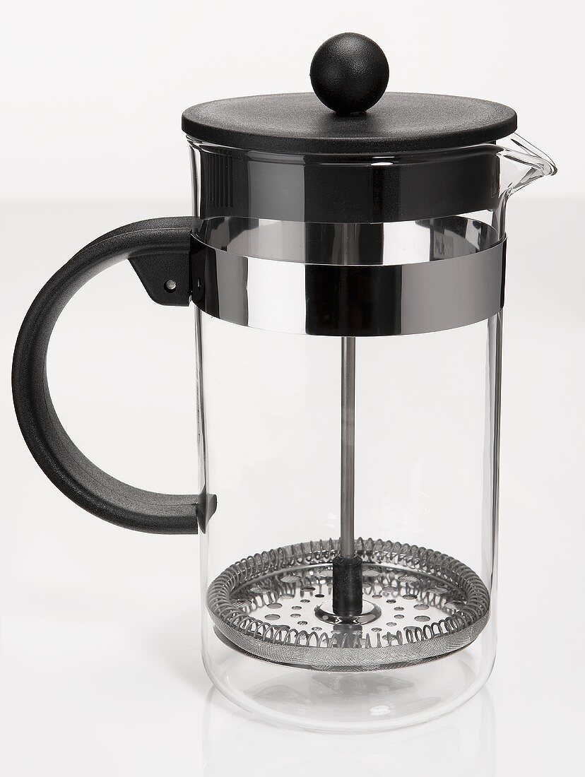 Kaffeebereiter aus Glas (leer)