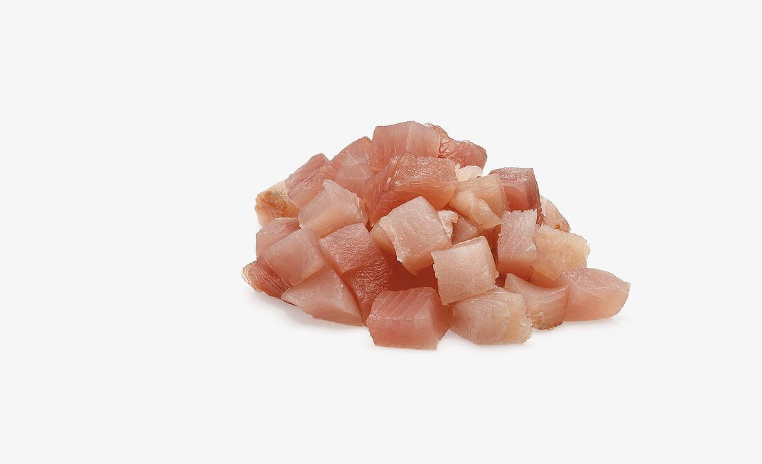 Cubed Tuna