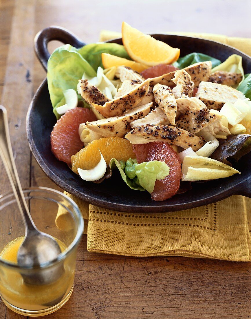 Chicken Salad with Citrus Segments