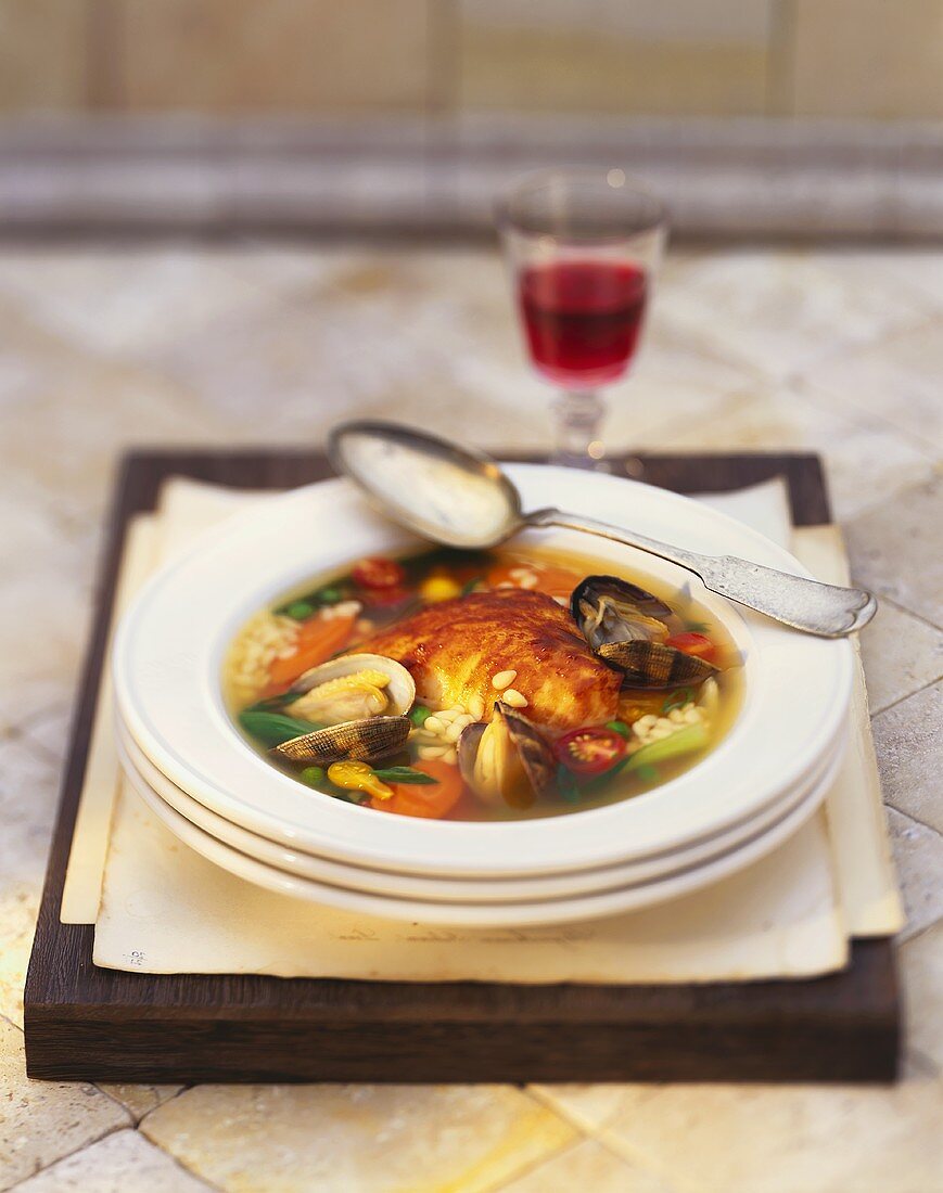 Sea Bass Soup