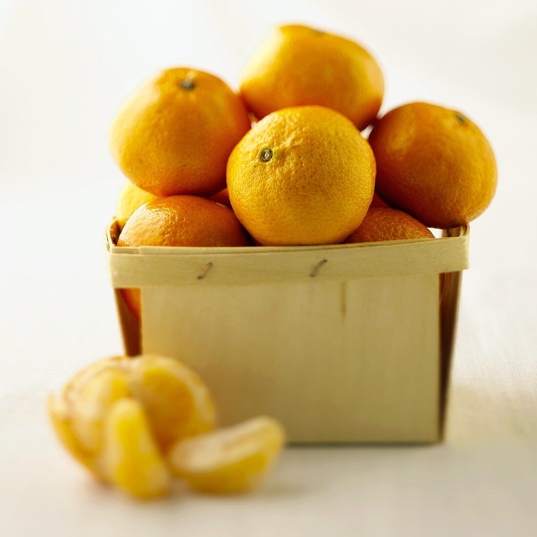 A Box of Clementines, One Peeled