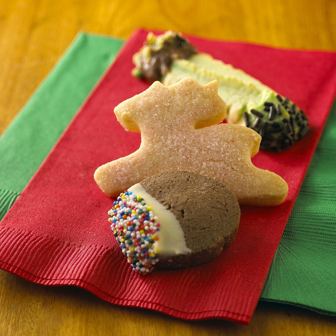 Three Christmas Cookies