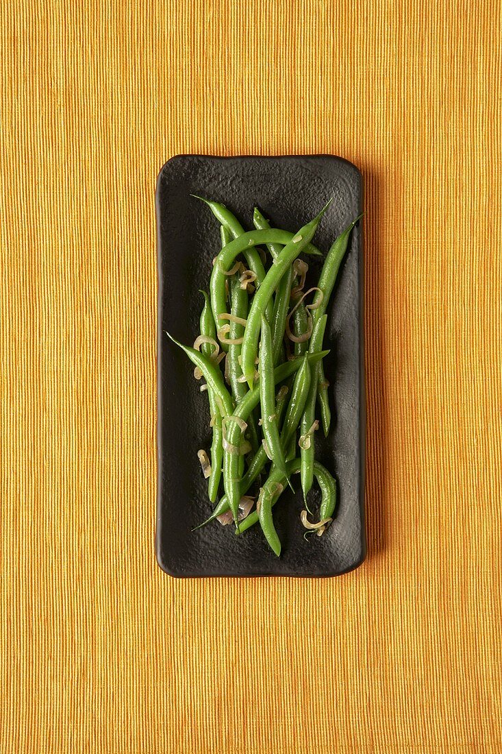 Green Beans Sauteed with Shallots