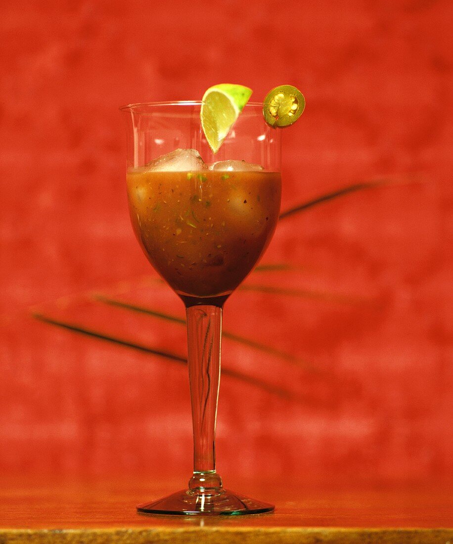 A Jalapeno Cocktail