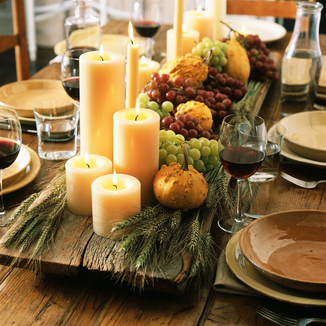 Tischdeko für Thanksgiving
