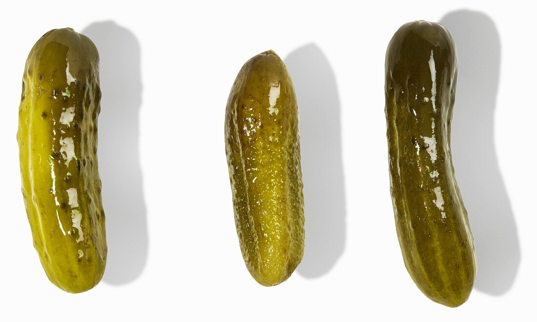 Pickles on White