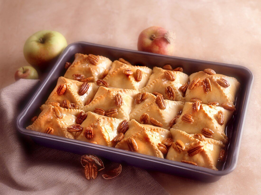 Apple Walnut Puff Pastry