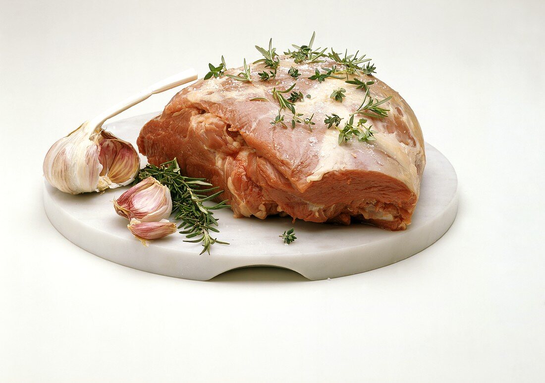 Seasoned Leg of Lamb