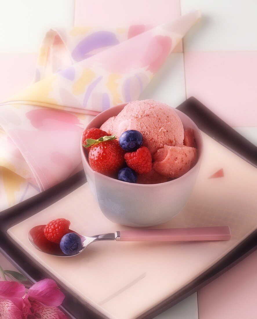 Strawberry Sorbet