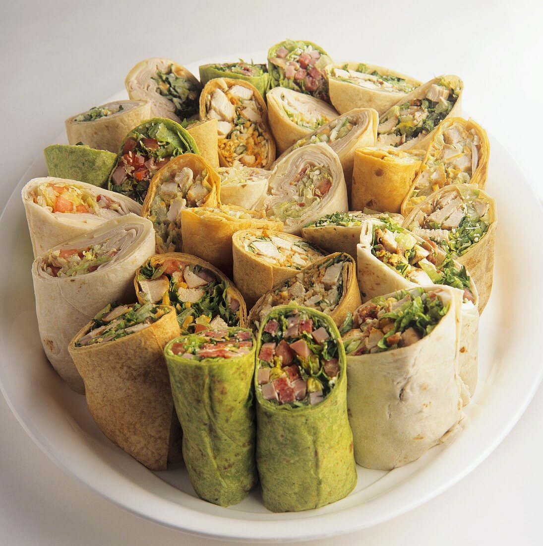 Platter of Assorted Wraps