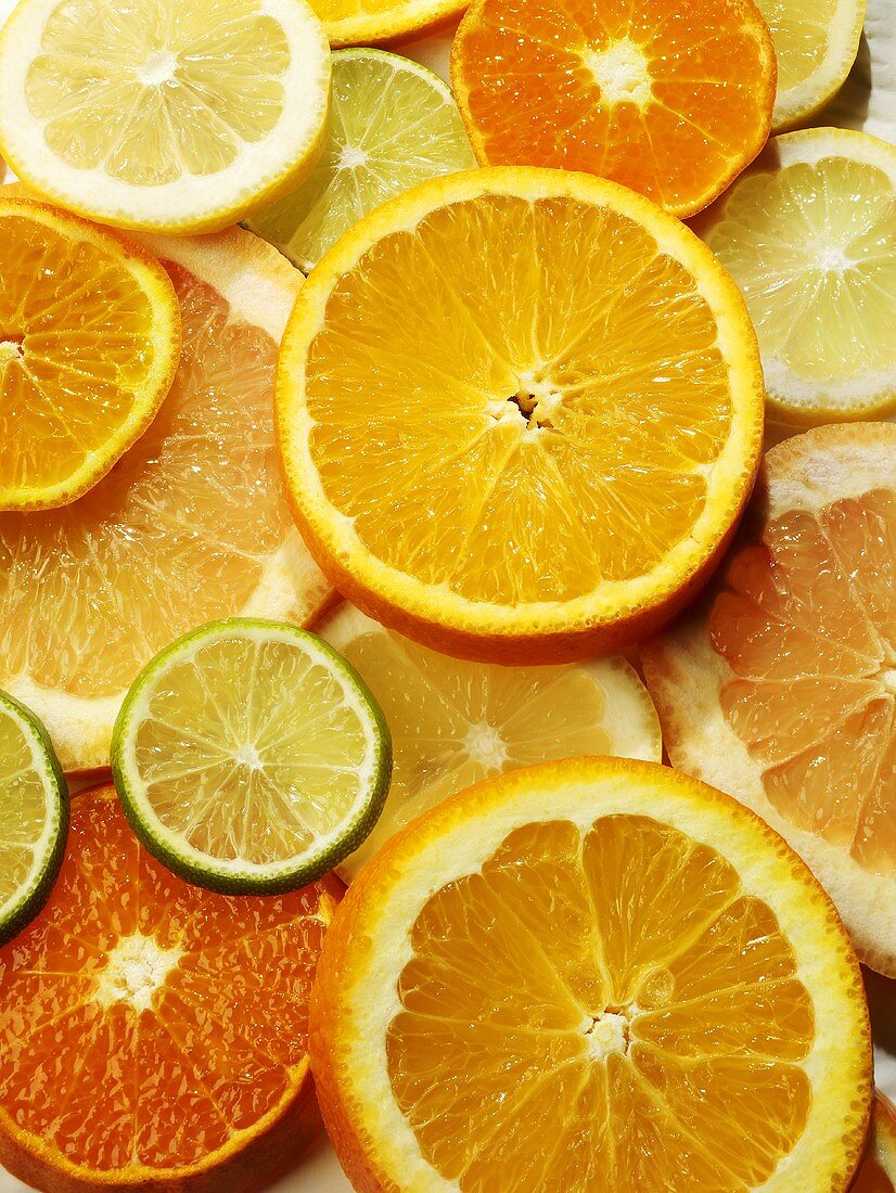 Assorted Citrus Fruit Slices