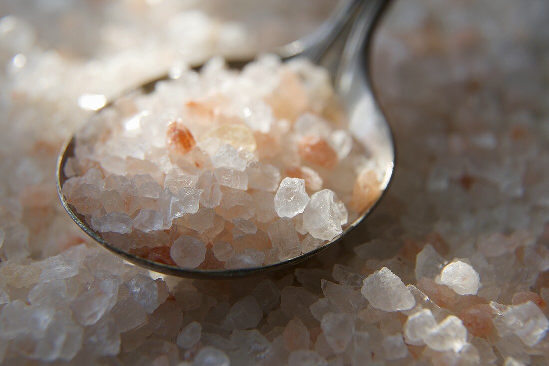 Spoonful of Artisan Himalayan Sea Salt