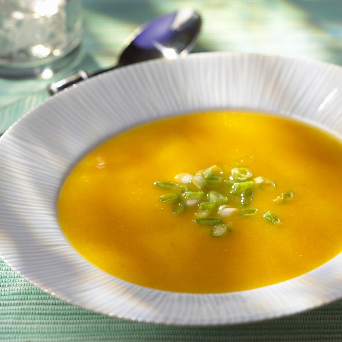 Bowl of Creamy Carrot Parsnip Soup