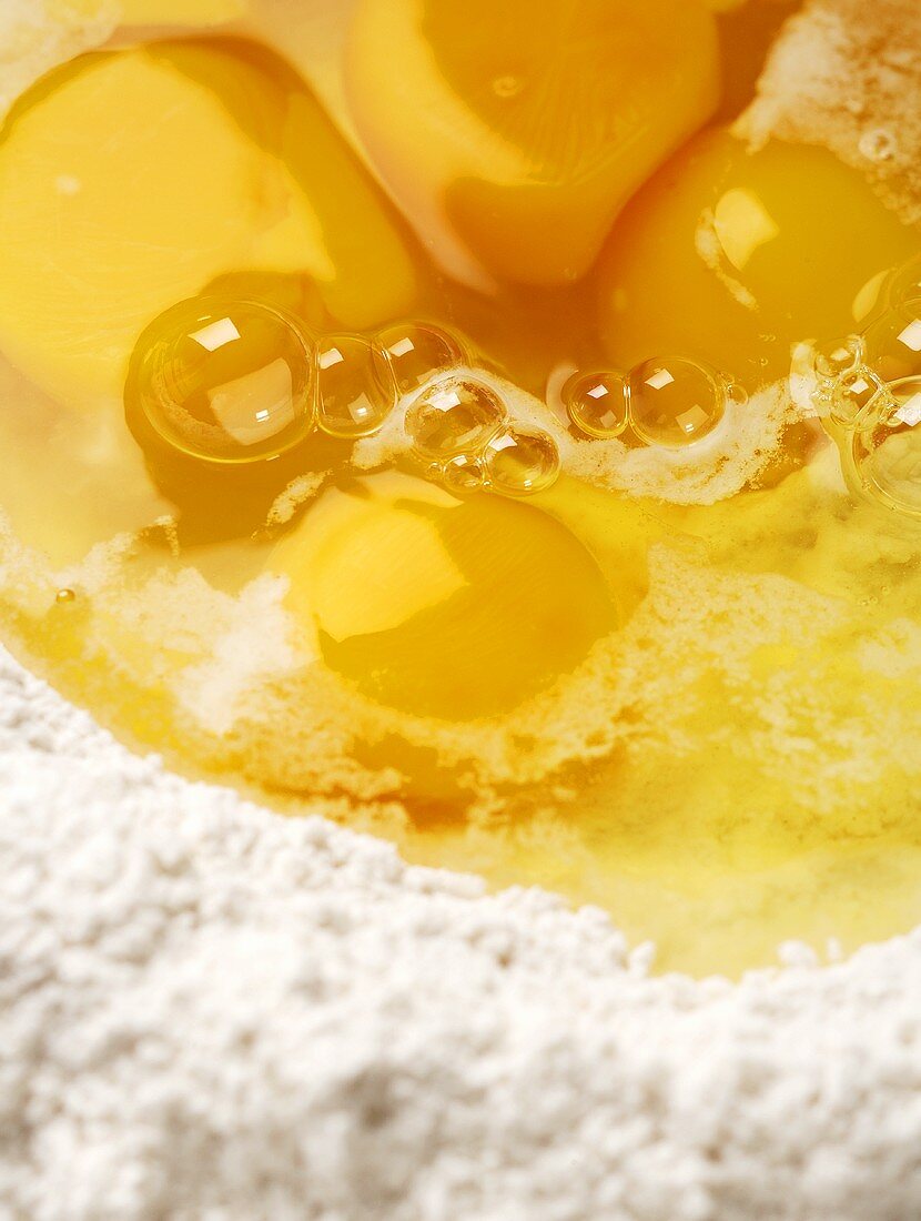 Egg Yolks; Flour