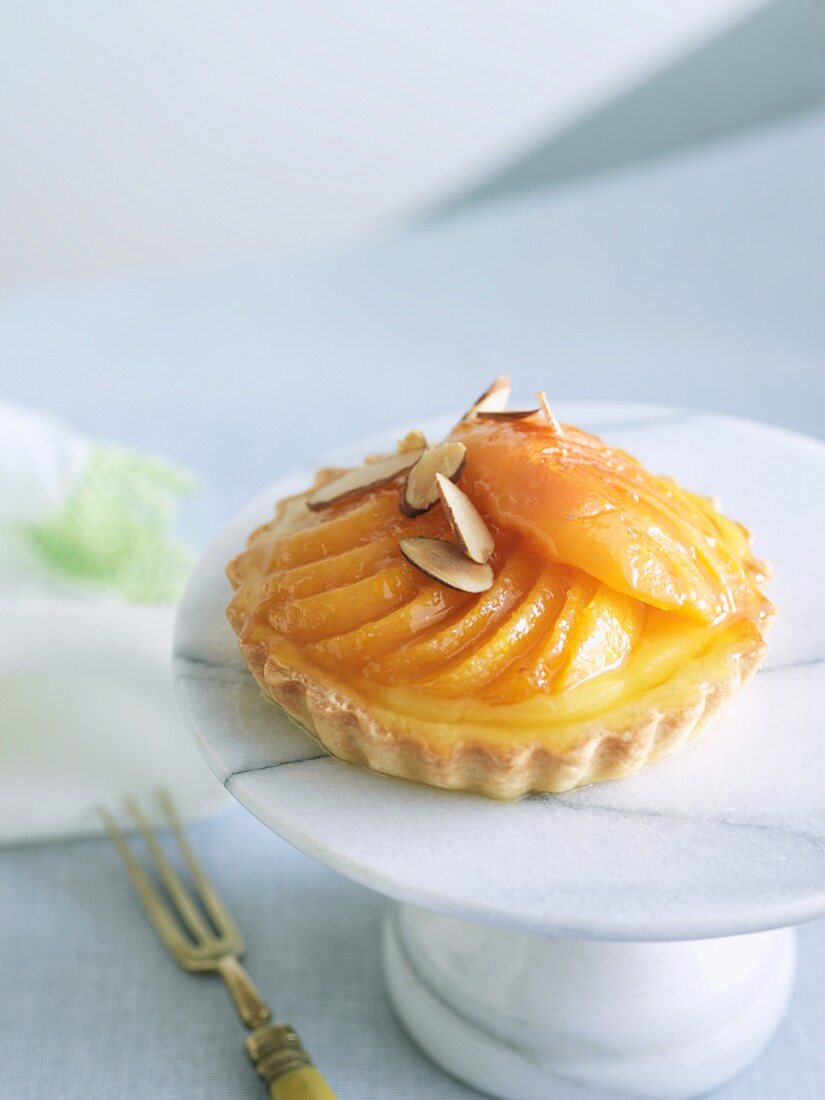 Individual Apricot Tartlet