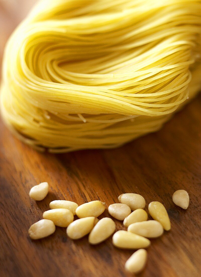 Pasta and Pine Nuts