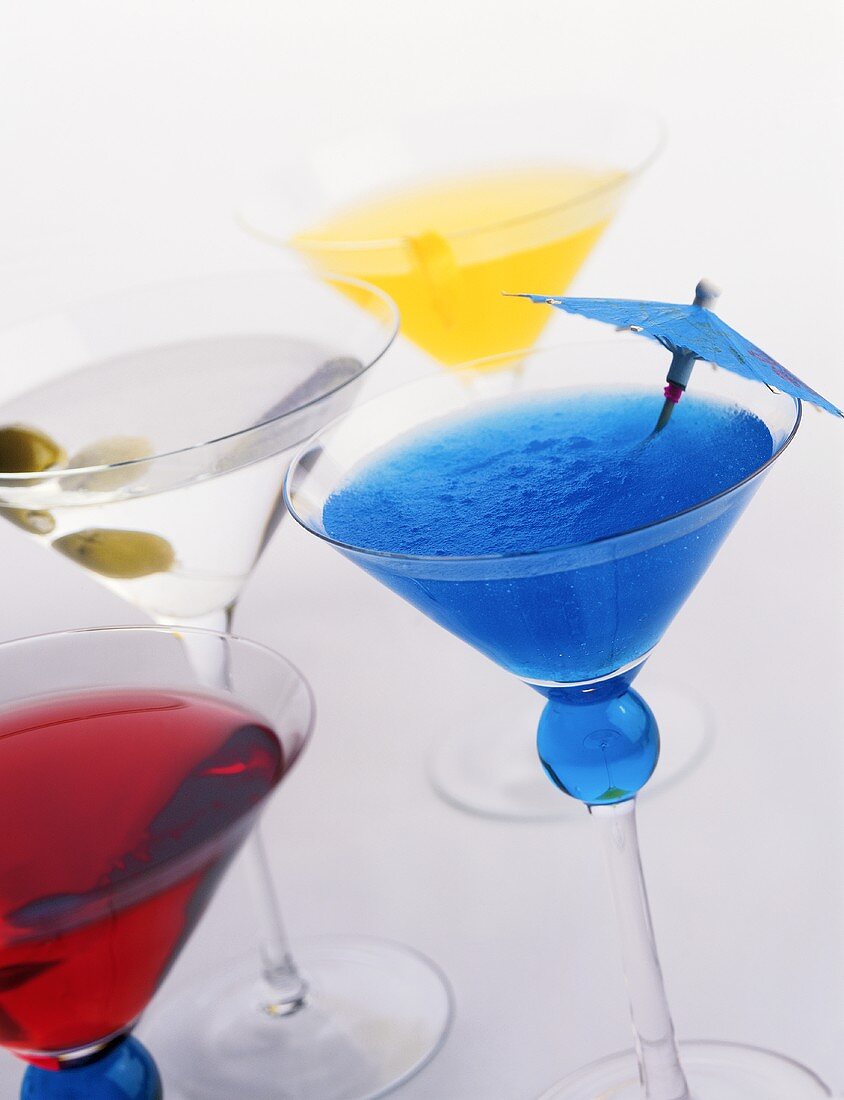 Aromatisierte Martinis