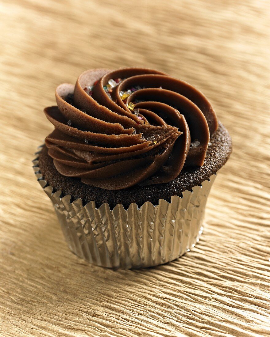 Chocolate Cupcake with Chocolate Buttercream Icing